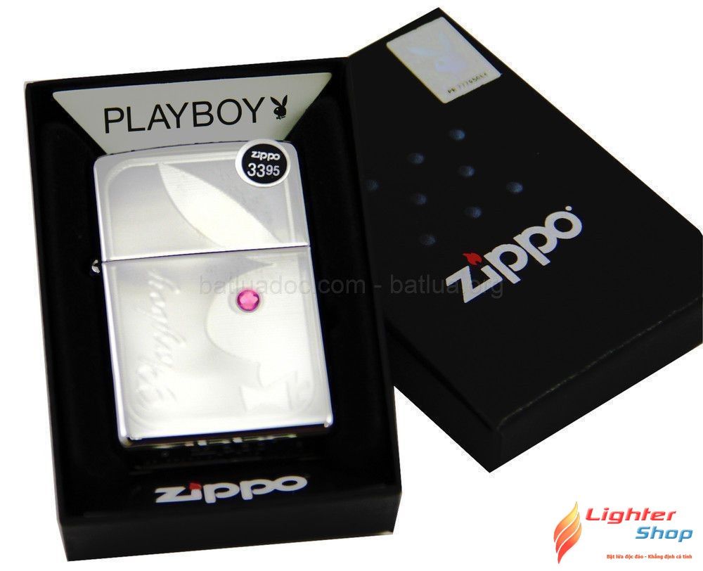 Zippo Playboy Bunny Pink Swarovski