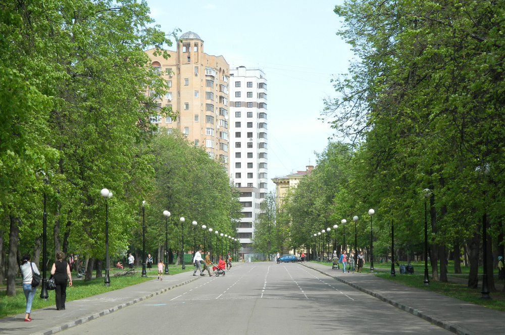 Петровский парк, Сквер Девичьего поля