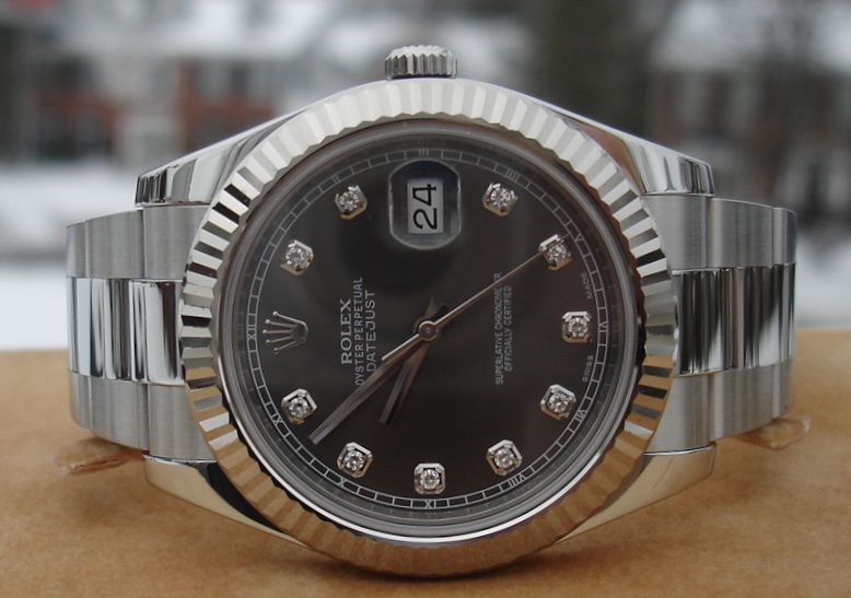 rolex rhodium dial datejust