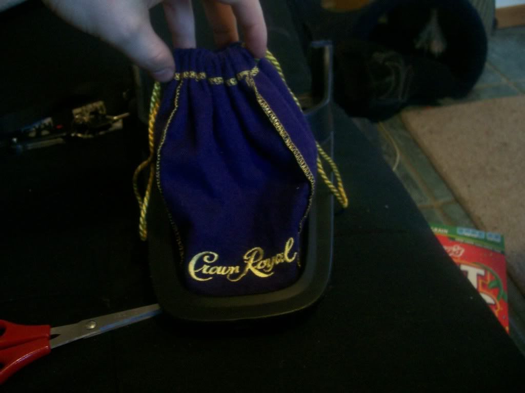 How to Make Crown Royal shift boot