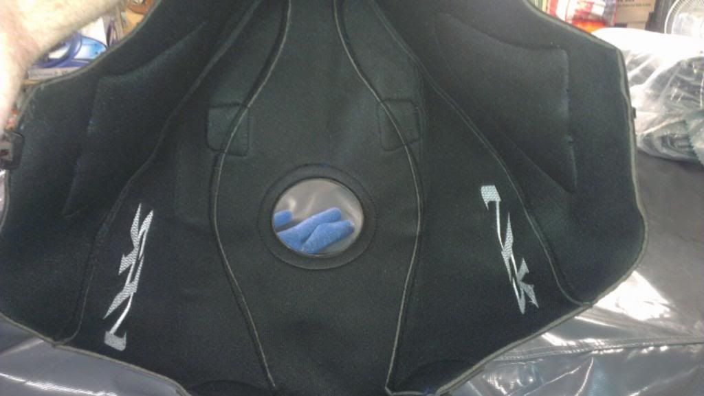 Vfr800 bagster tank cover