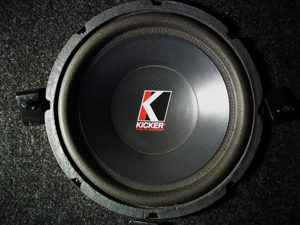 Old School KICKER Solo Baric 10 Inch Subwoofer Model S10 eBay
