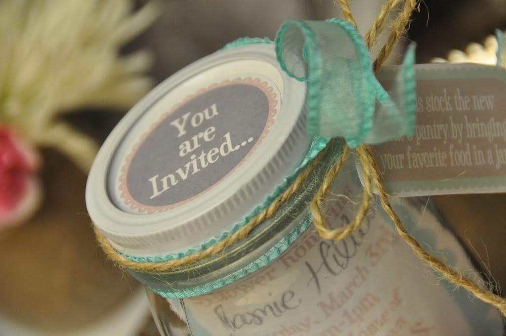 topped off the jar with a circle tag. Simple, easy, and ready to ...