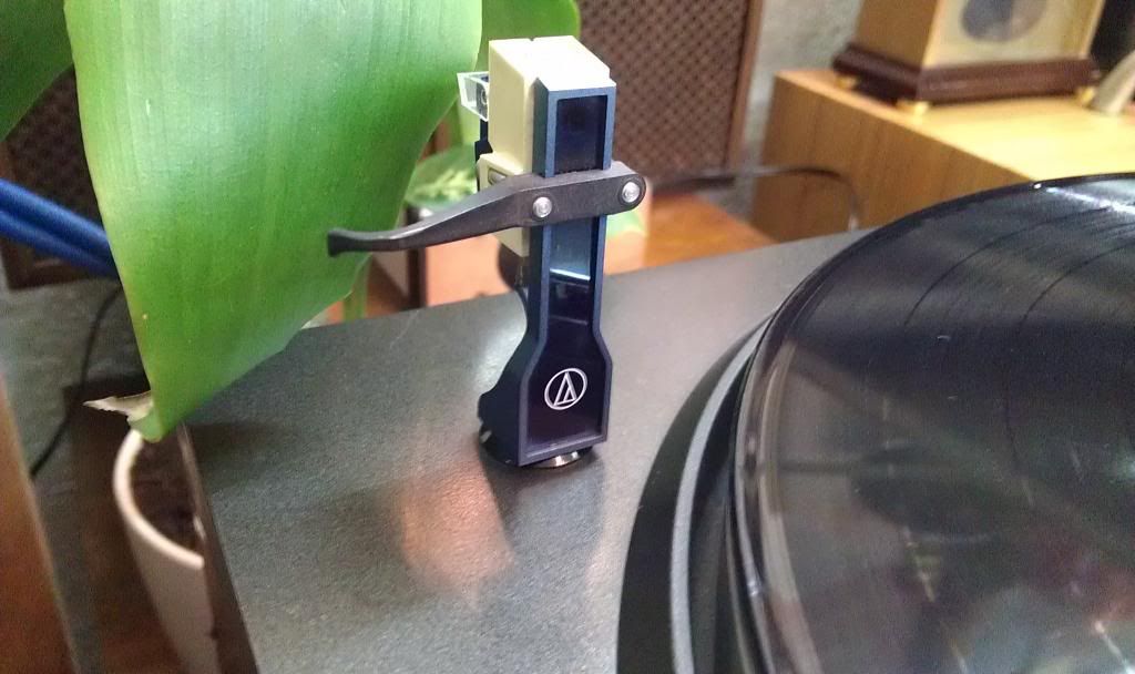 Mâm đĩa than , kim , máng ...Đồng hồ treo tường , để bàn  Japan   Vintage...Độc Đẹp c - 3