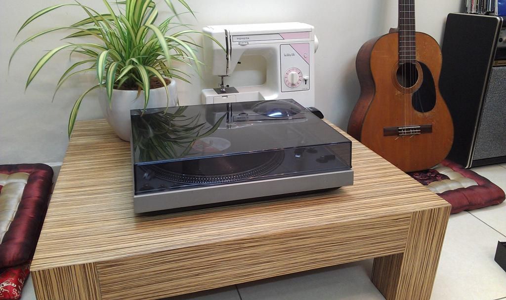 Mâm đĩa than , kim , máng ...Đồng hồ treo tường , để bàn  Japan   Vintage...Độc Đẹp c - 20