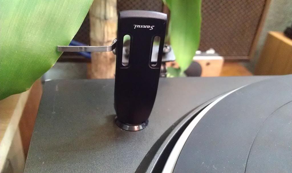 Mâm đĩa than , kim , máng ...Đồng hồ treo tường , để bàn  Japan   Vintage...Độc Đẹp c - 2