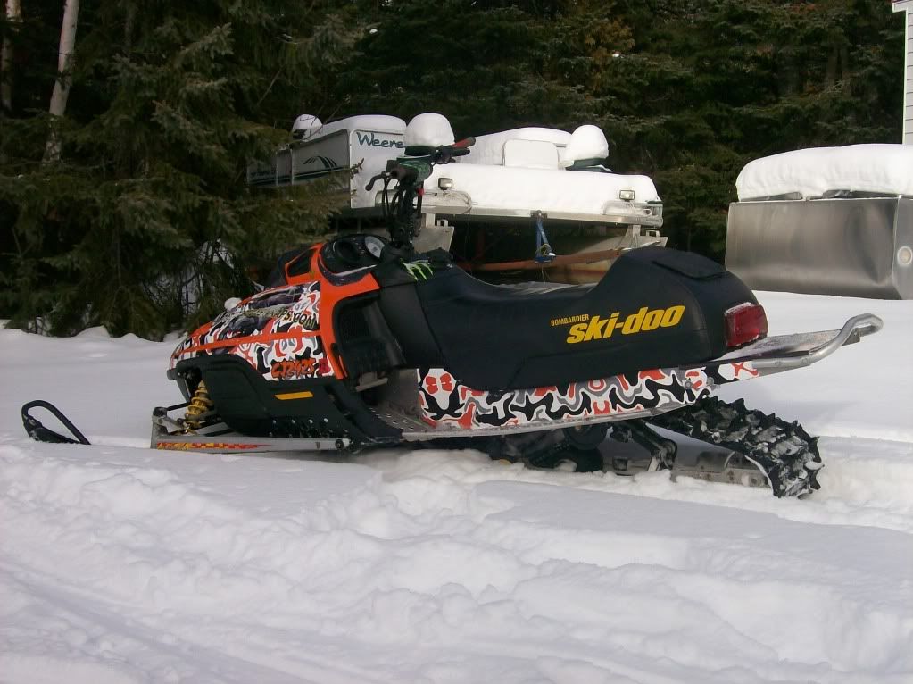 lets see all everyones tricked out mxz zx chassis | Ski