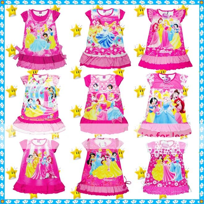 Disney Princess Cinderella Baby Kids Girls Clothes Holiday Party Dresses U Pick