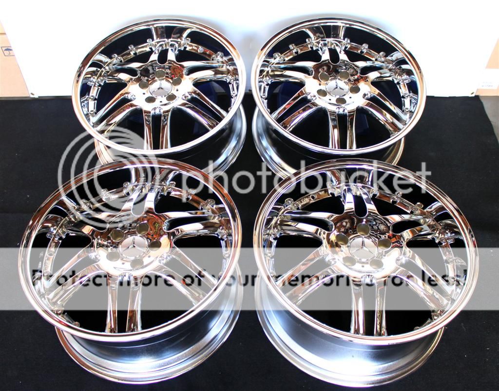 20 Mercedes Wheels Rims CL430 CL500 CL600 CL55 CLS500 CLS550 CLS600