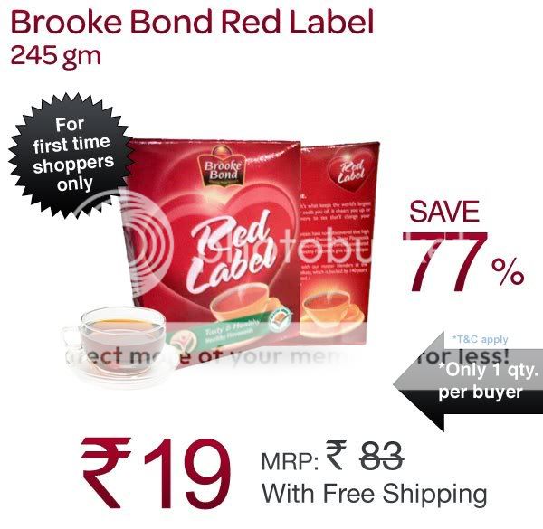 Brooke Bond Red Label 245 GM RS 19