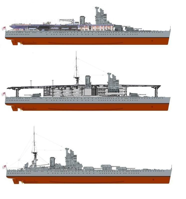 Hybrid Carrier/Battleship. A classic Whiffery